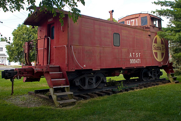 Ripley Park - Santa Fe caboose