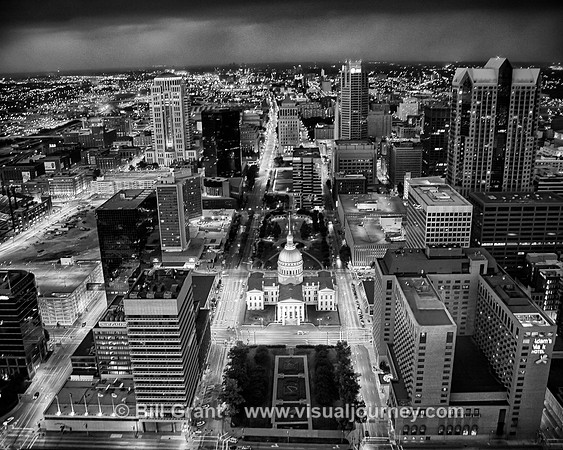 View from Top of Gateway Arch