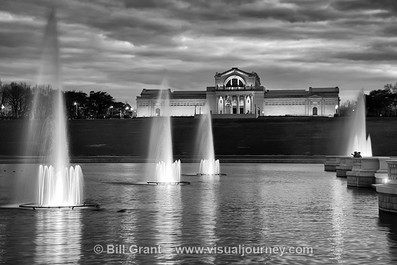 St. Louis Art Museum and Grand Basin
