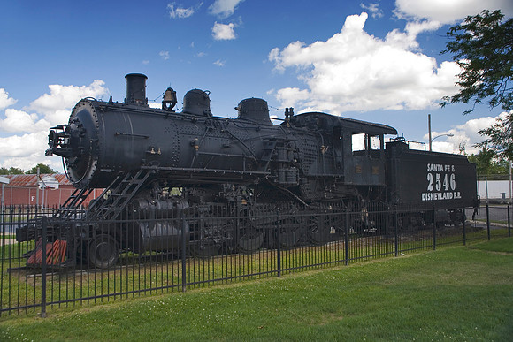 Ripley Park - Santa Fe locomotive
