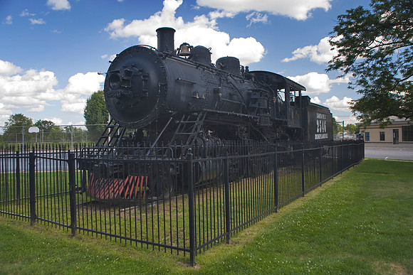 Ripley Park - Santa Fe locomotive